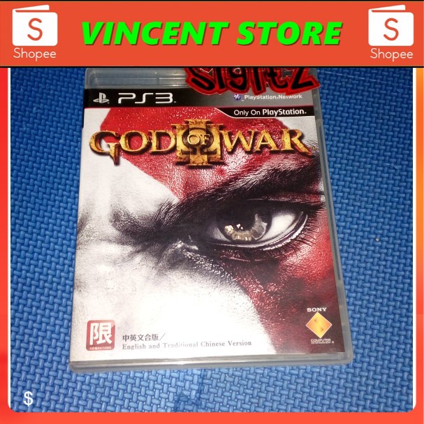 Asli kaset bd PS3 GOD OF WAR 3 / GOD OF WAR III