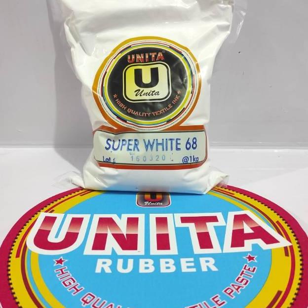 

Ready oke] TINTA SABLON UNITA RUBBER SUPER WHITE 68 1KG
