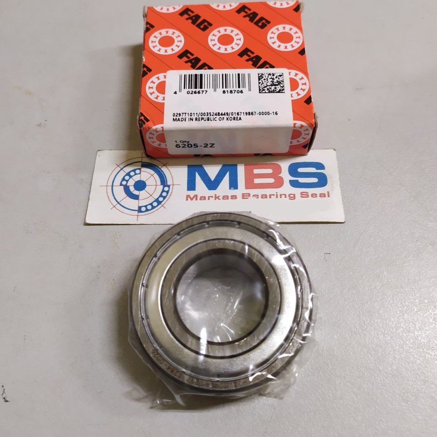 BALL BEARING 6205 2Z 6205 ZZ 6205ZZ