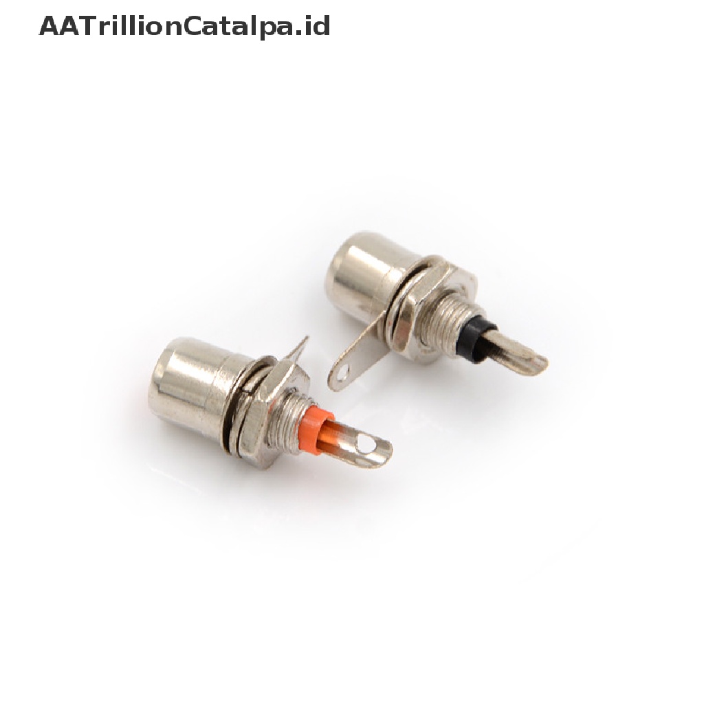 4 Pcs Konektor Soket Female RCA Phono Bahan Metal