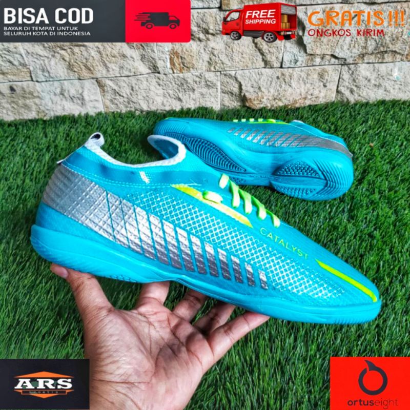 TERBARU//SEPATU FUTSAL ORTUS CATALYST LIBERTE/Sepatu futsal Ortus grade ori kualitas import