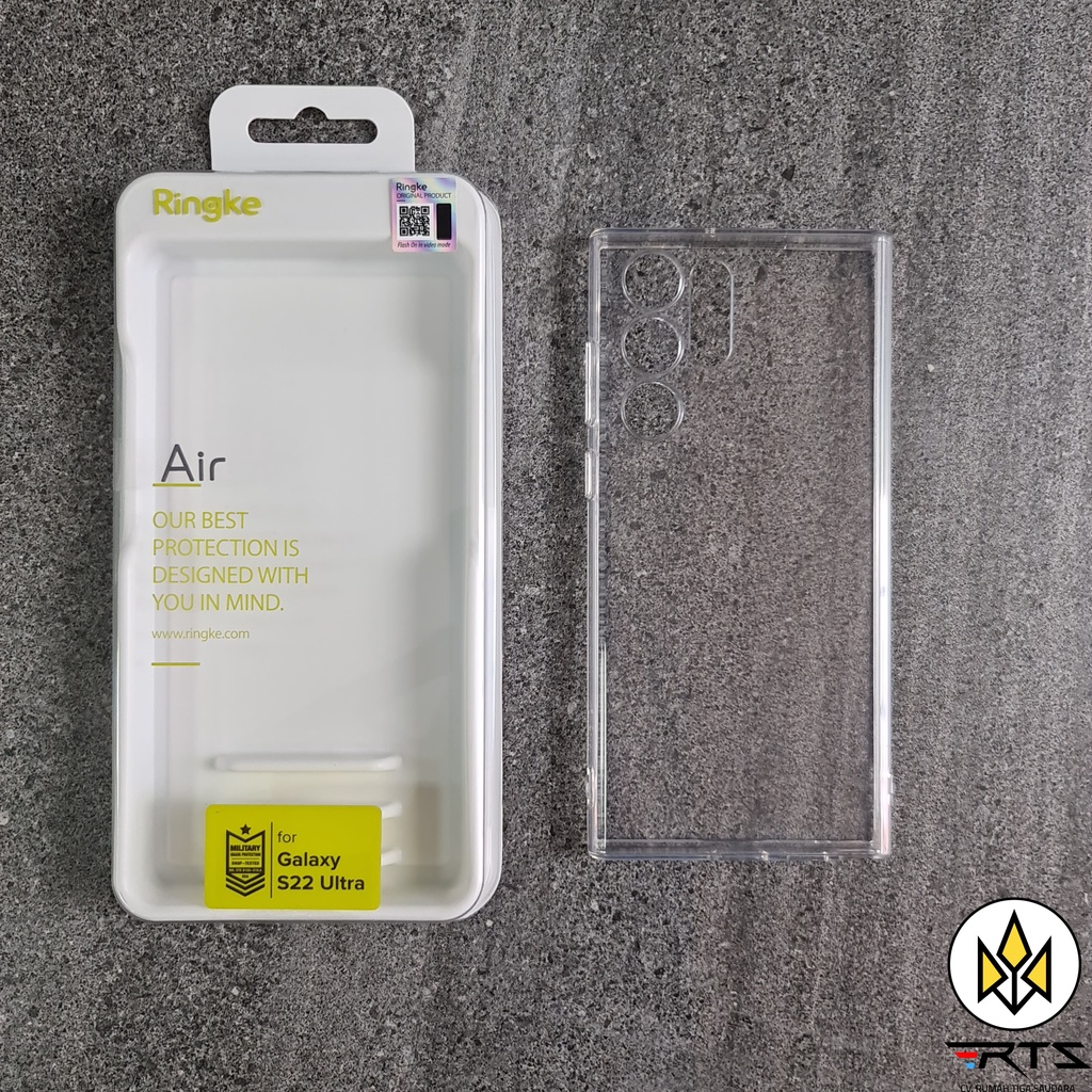Case Second Samsung Galaxy S22 Ultra | Ringke Air | Clear