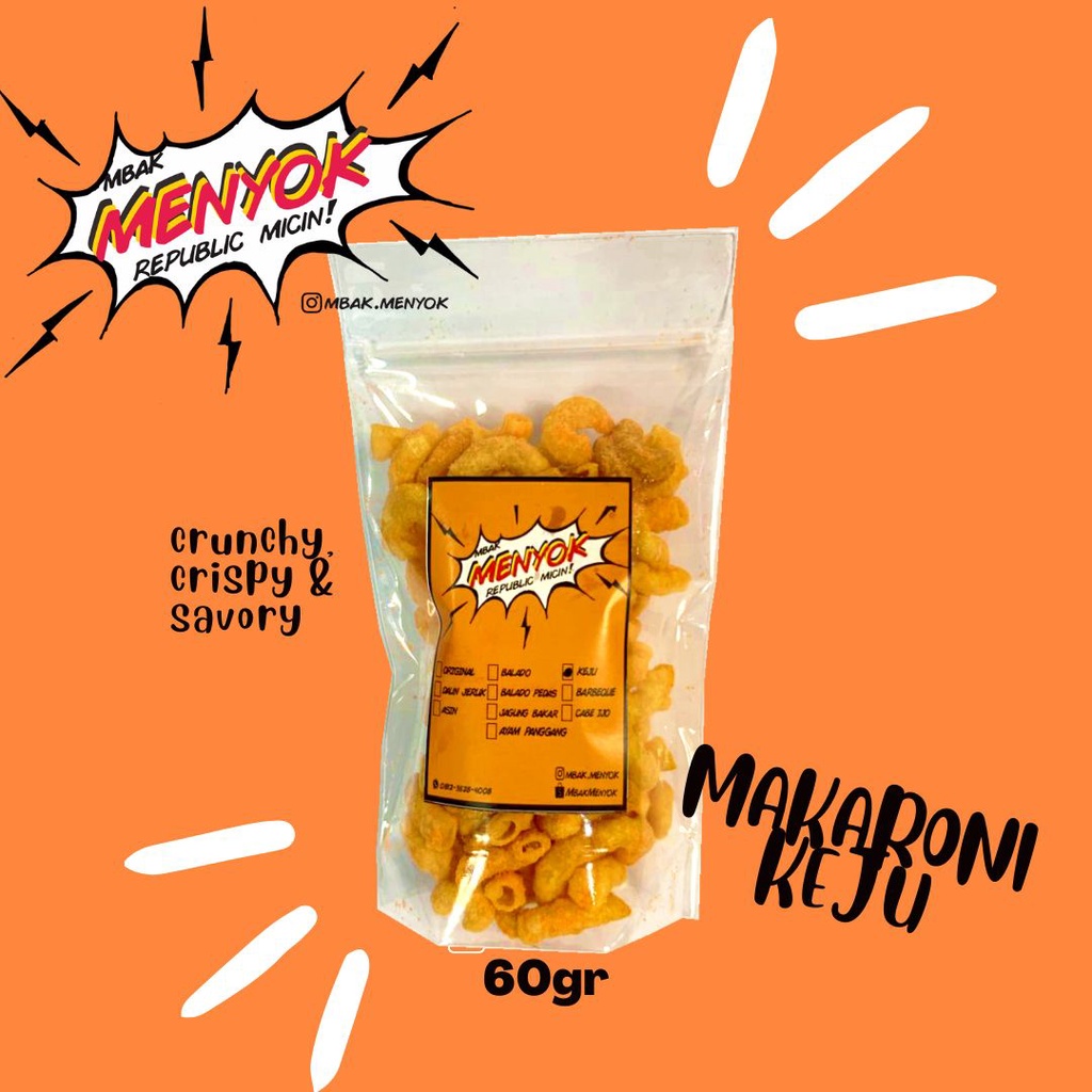 

Makaroni Pipa/Bantet Mbak Menyok Keju