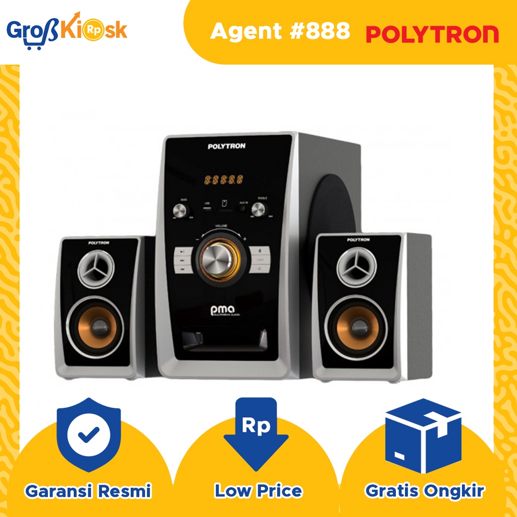 Jual Speaker POLYTRON BLUETOOTH Multimedia Speaker PMA 9501 | Shopee ...