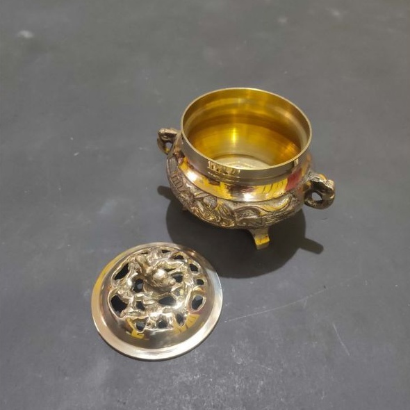Tempat Dupa kuningan Hiolo Buhur 100% asli dijamin original