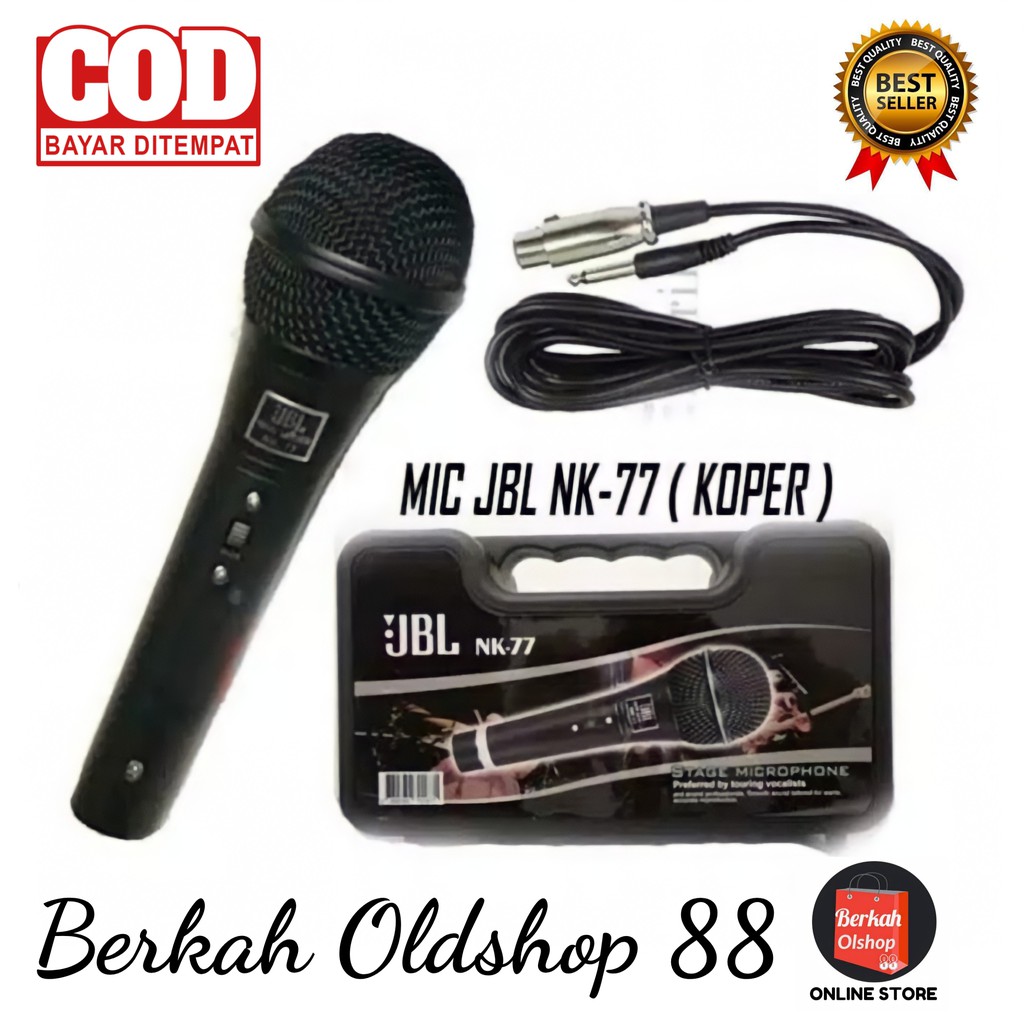Mic Kabel JBL JB 7000 Legandary Vocal Microphone
