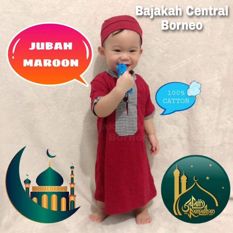 JUBAH GAMIS BABY / BAYI TURKI PAKISTAN / BAJU KOKO BAYI TURKI / GAMIS KOKO BABY / JUBAH BABY KOKO / BABY GIFT BOX / JUBAH GAMIS TURKI BABY