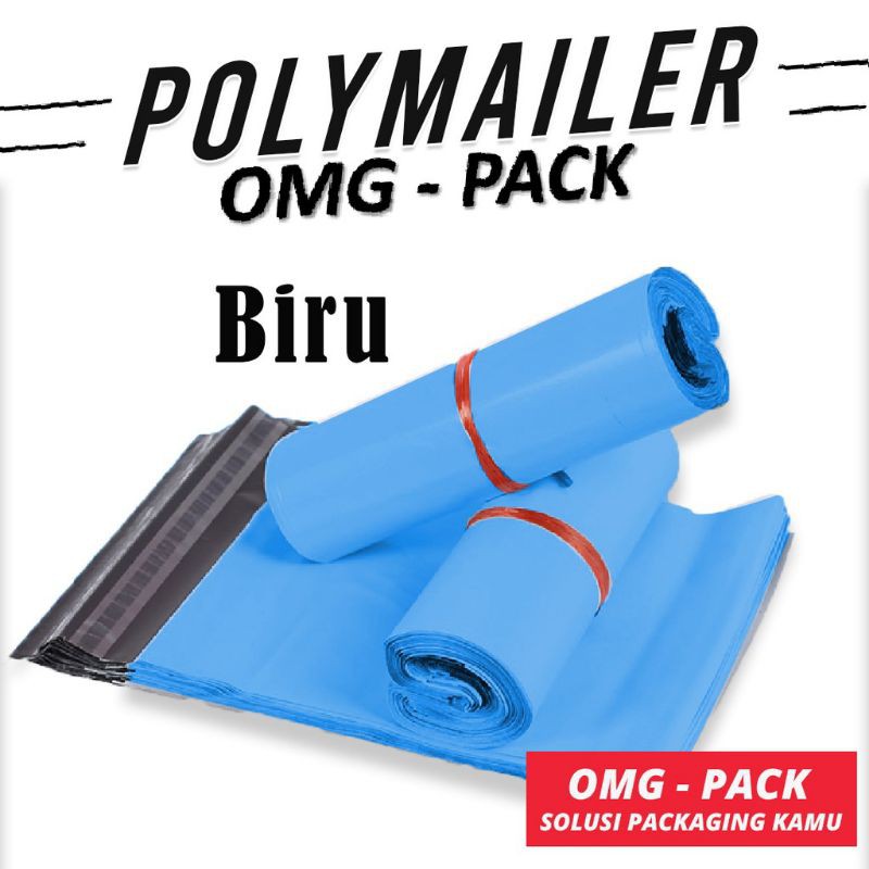 

POLYMAILER PLASTIK WARNA SUDAH ADA LEM 17x30