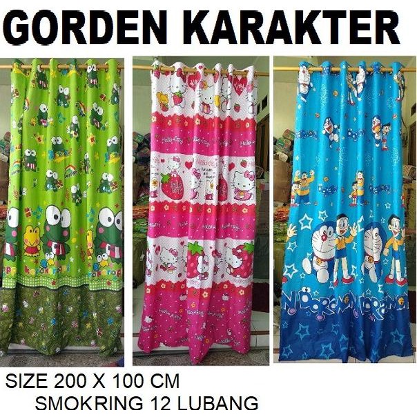 Yang Dicari] Gorden Karakter Kartun - Pintu