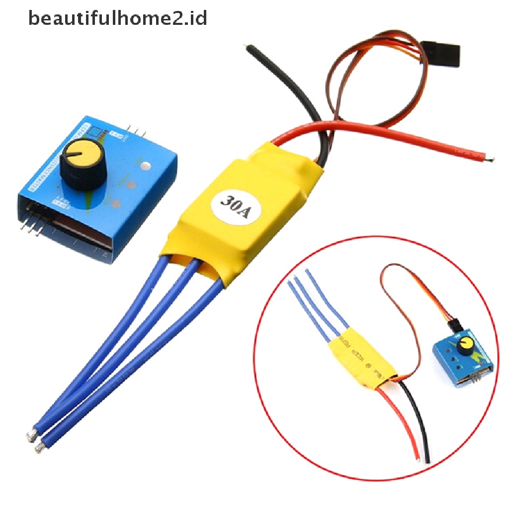 [beautifulhome2.id] 30a 12v dc 3-phase high-power brushless motor speed regulator pwm controller ID