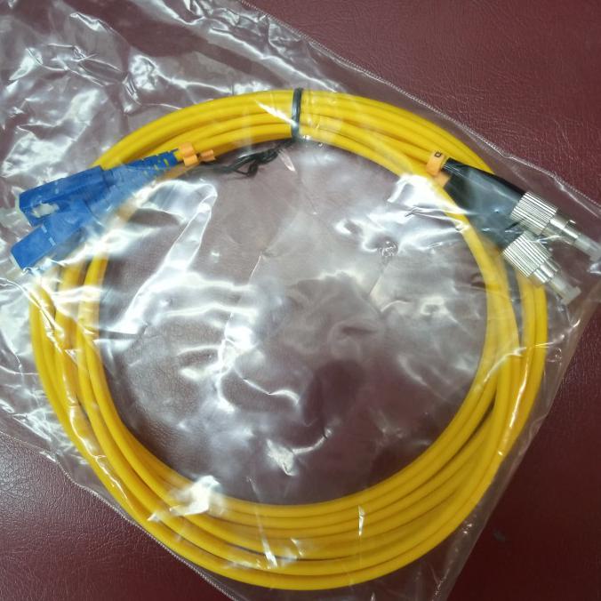 Gilaa Patch Cord Fc-Sc, Singlemode, Duplex, 5 Meter Bergaransi