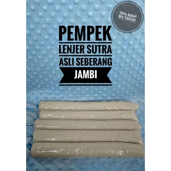 

pempek lenjer sutera asli ikan kakap mix tenggiri [ PERBATANG ]