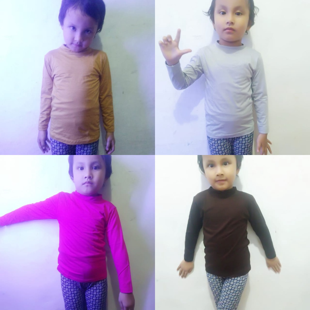 grosir baju anak5-7 tahun 20 pcs baju anak/manset anak perempuan dan laki laki