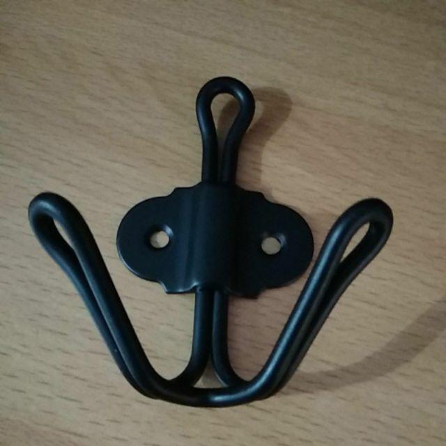 Double Hook, Pengait Ganda, Warna Hitam Sv1396