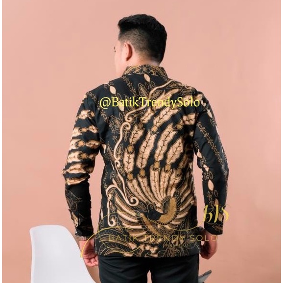 Hem  Kemeja Baju Batik Pria Cowok Laki Laki Slimfit Full Lapis Furing Lengan Panjang Lengan Pendek Original Asli Batik Jumanta Solo Laweyan Size S M L Xl XXL  28