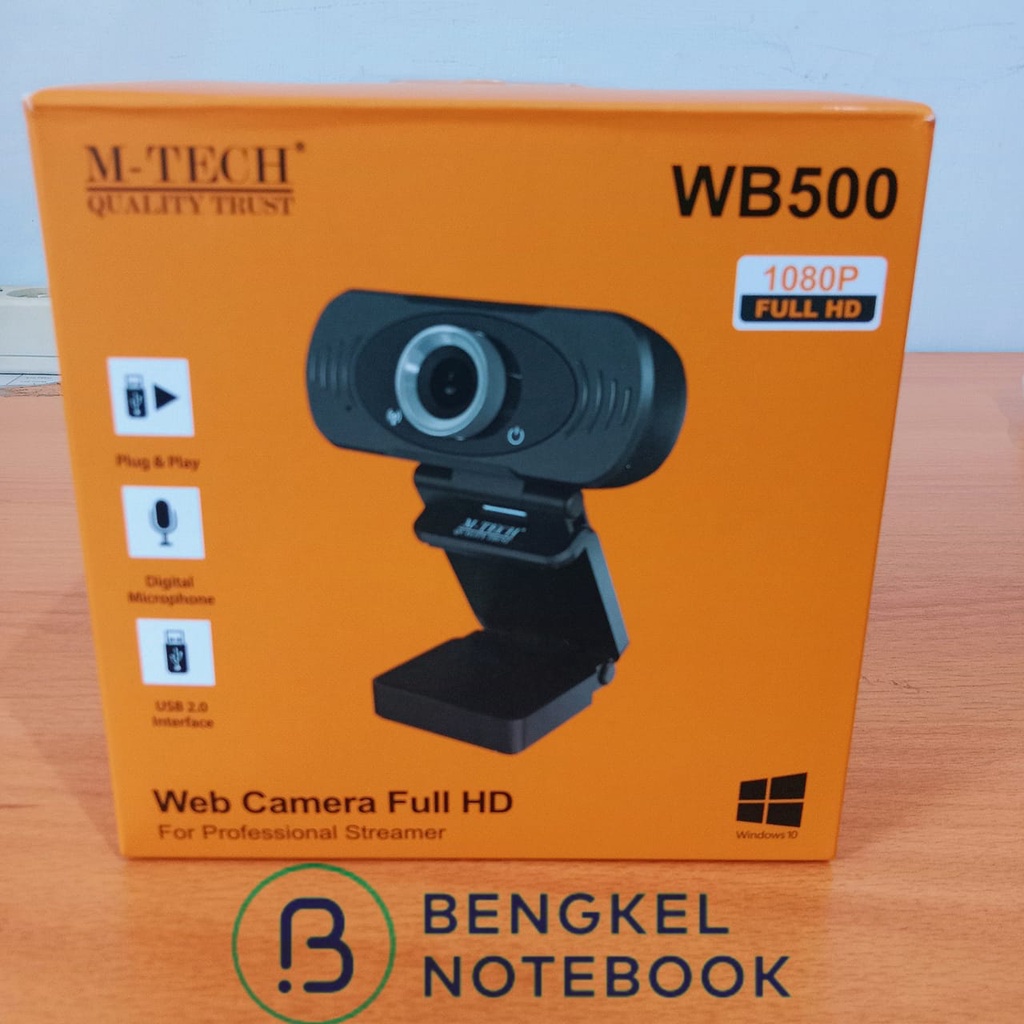 Webcam USB MTECH WB500 1080P