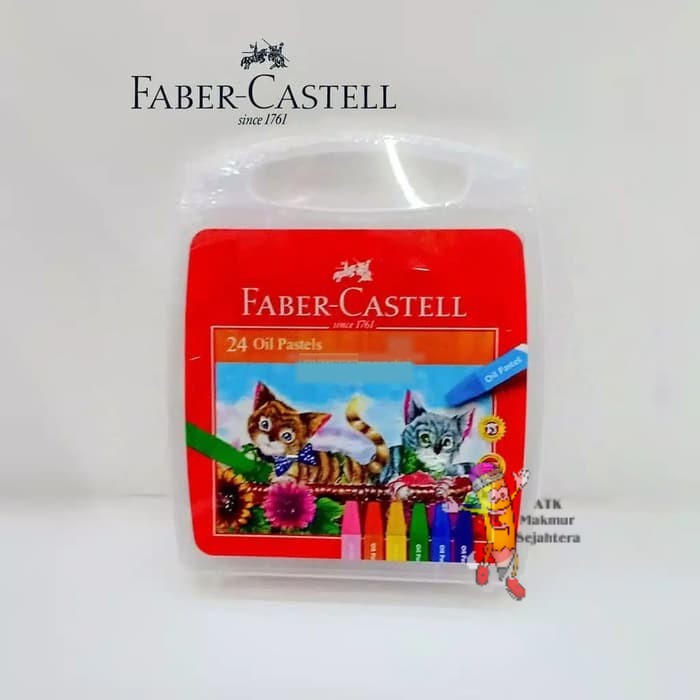 

Crayon / Oil Pastel Faber Castell 24 Warna Ekonomis