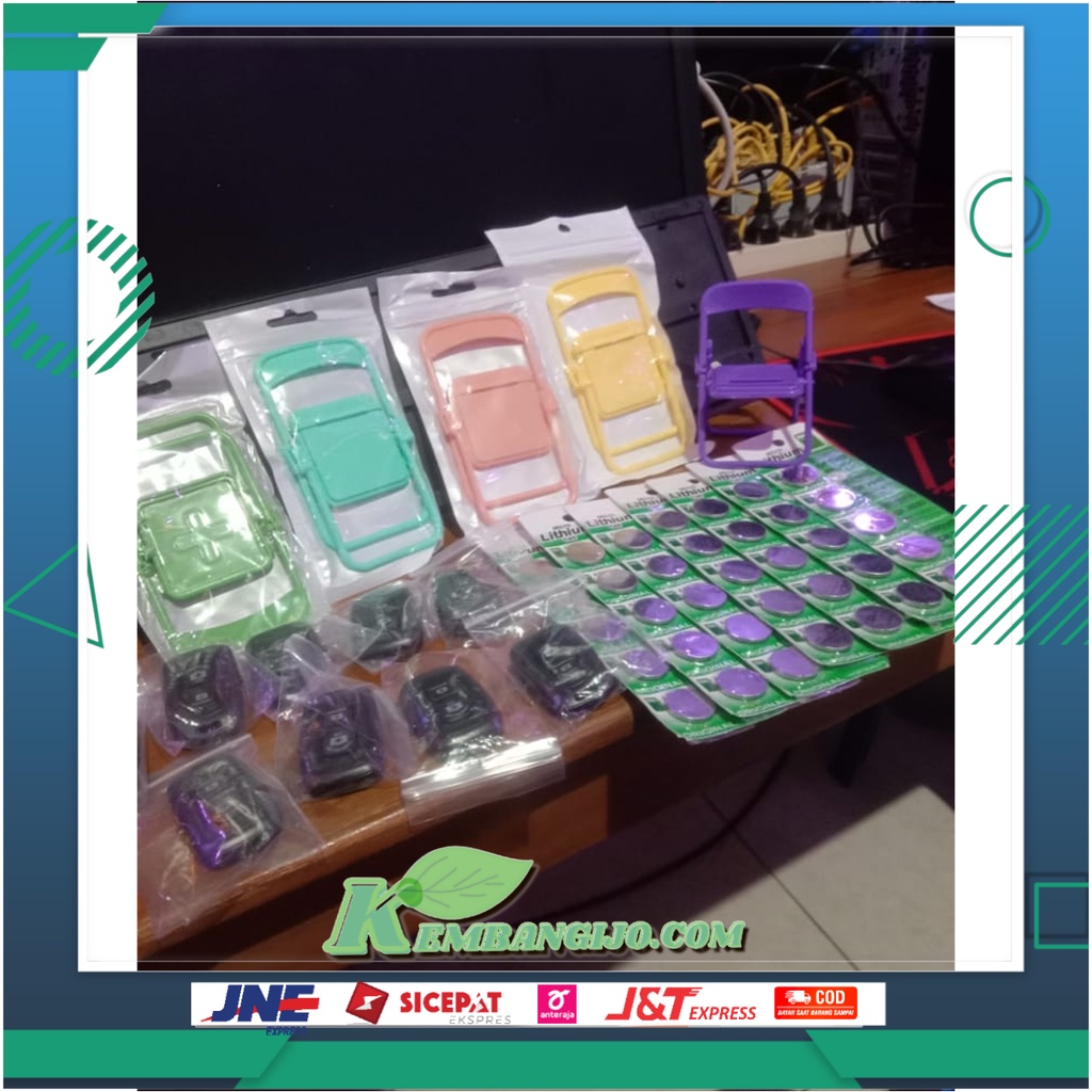 Paket Murah Holder Hp Model Kursi Lipat Macaron  Folding Chair Stand Beberapa Varian | Remote Blueto