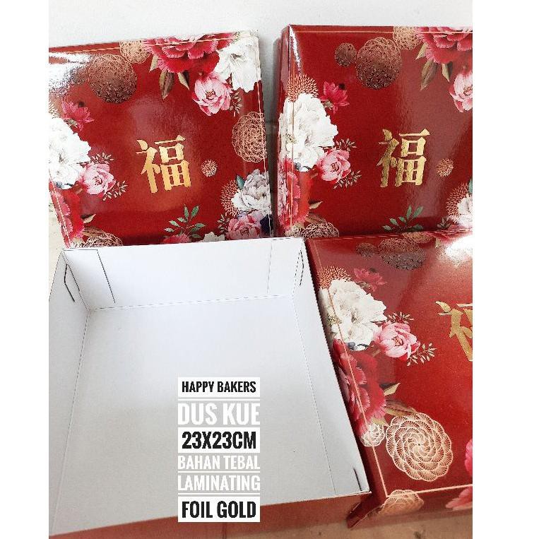 

Uk1> Dus Kue Imlek/Kemasan Kue/Box kue imlek/Dus kue lapis surabaya/packaging kue/packaging hampers(