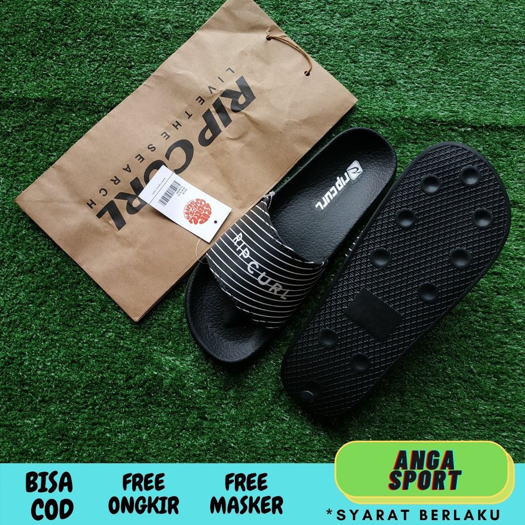 SANDAL SLIDE COWOK RIPCURL / SANDAL SLOP PRIA / SANDAL SURFING / SENDAL DISTRO / SANDAL FLIP FLOP