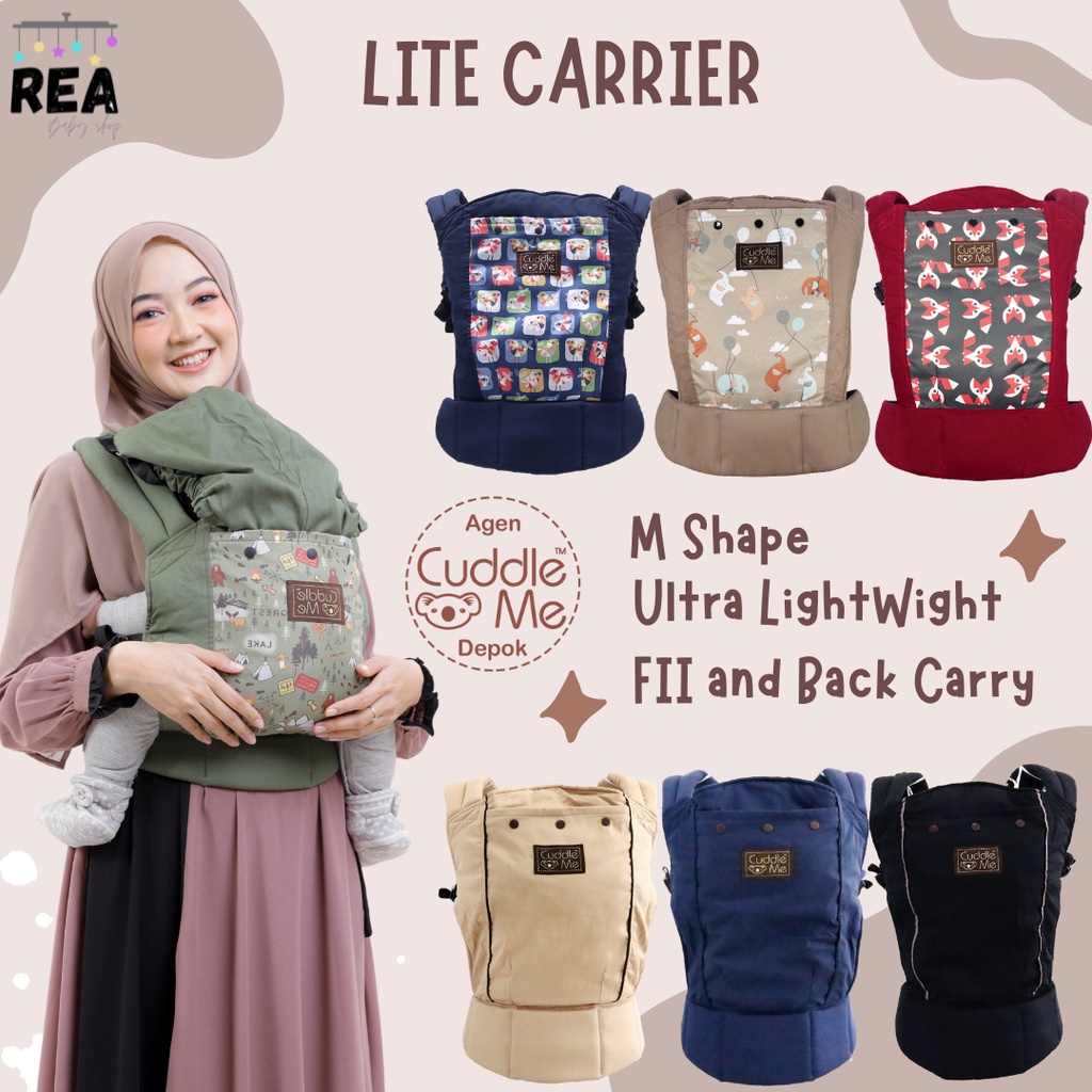 (Bisa ) CuddleMe Gendongan Bayi Lite Carrier SSC Cuddle Me