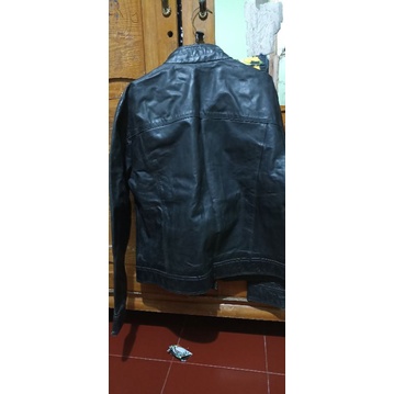 jaket kulit asli pria  Zara man ld 120