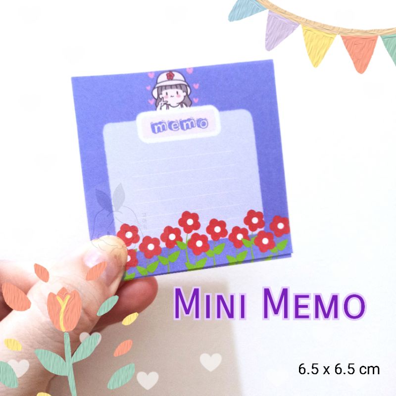 

Mini Memo Notes lembar hvs no lem 100gsm