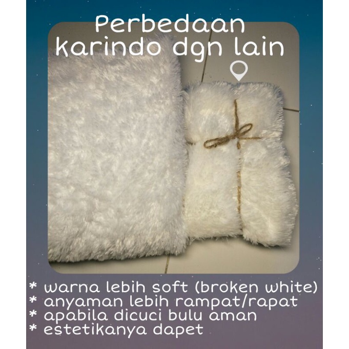 Kain Bulu Rasfur Merk Karindo | Alas foto produk craft™ [ 50x50 ] ~Best Seller ...