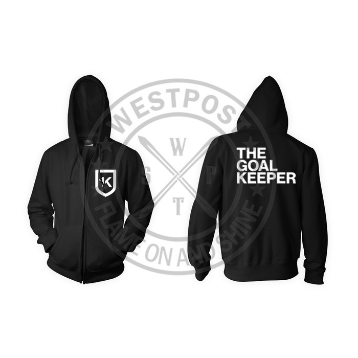 JAKET HOODIE ZIPPER BOLA IKER CASILLAS REAL MADRID GOAL KEEPER