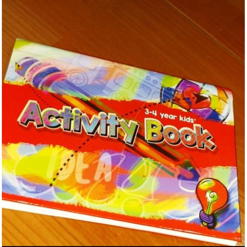 

Buku Aktivitas Anak umur 3-4 Tahun/Activity Book For Kid