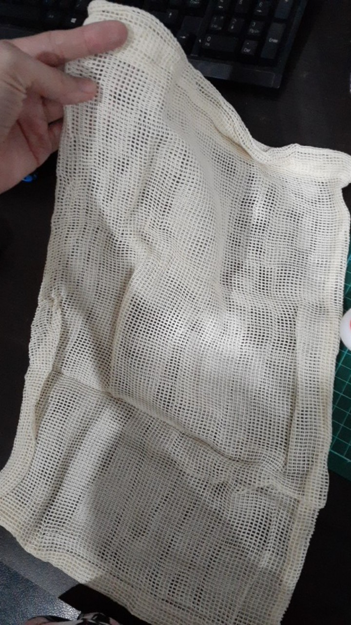 Kantong Belanja Kiloan Buah Sayur / Cotton Shopping Mesh Bag / Kantong Jaring