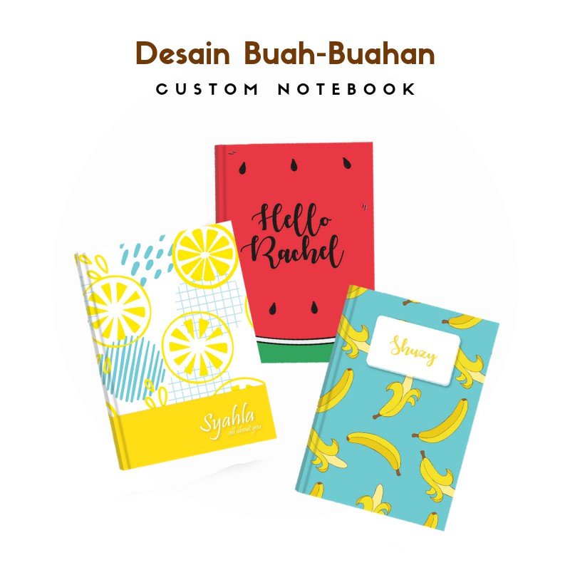 

NOTEBOOK BUKU CATATAN AGENDA HARDCOVER BUAH FRUIT