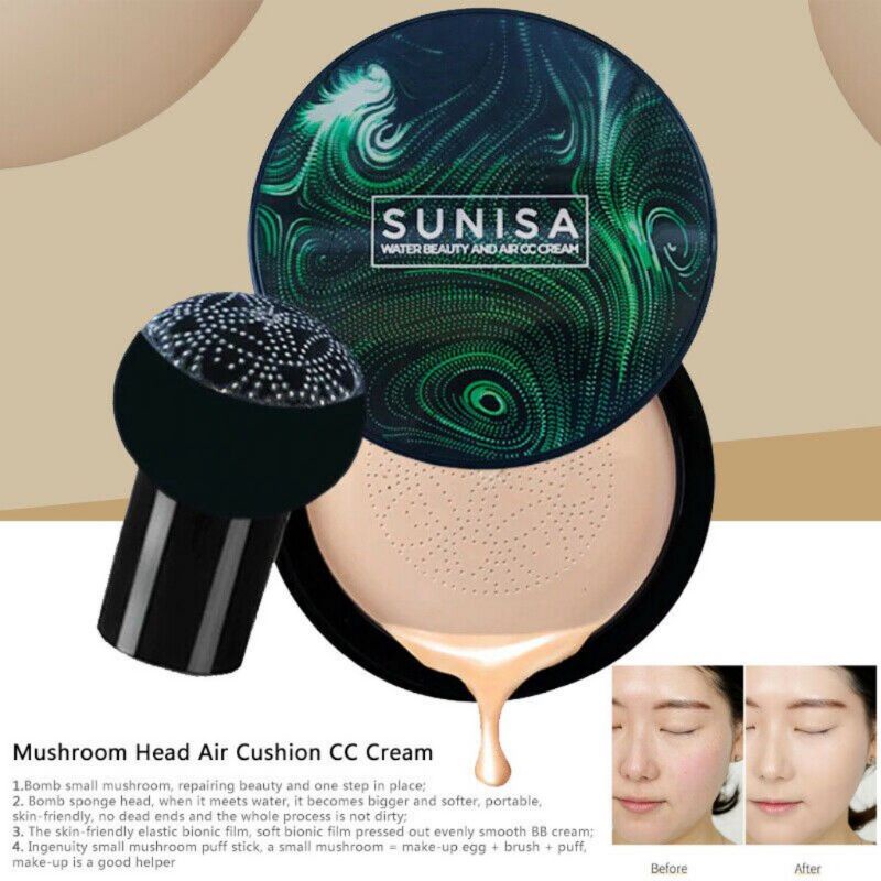BEDAK SUNISA CUSHION / 100% ORIGINAL / BB CREAM ANTI AIR / SUNISA CC CREAM