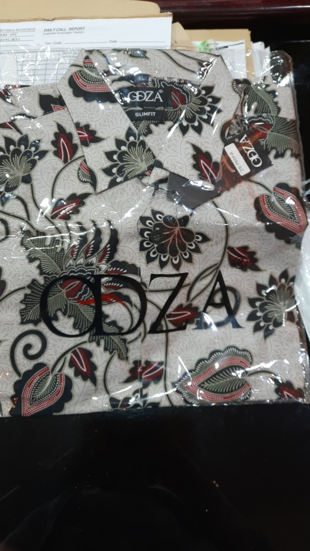 Odza Baju Pria / Kemeja Batik Pria / Busana Pesta / Kemeja Lengan Pendek