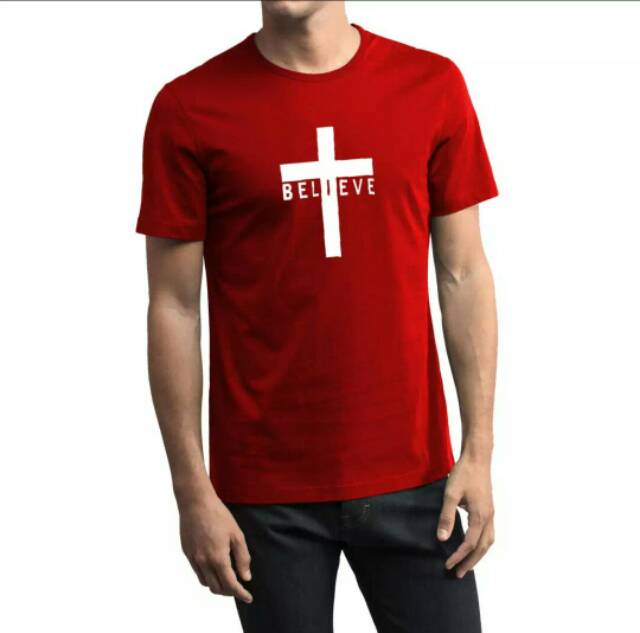 Kaos Rohani SALIP BELIEVE UK M. L. XL