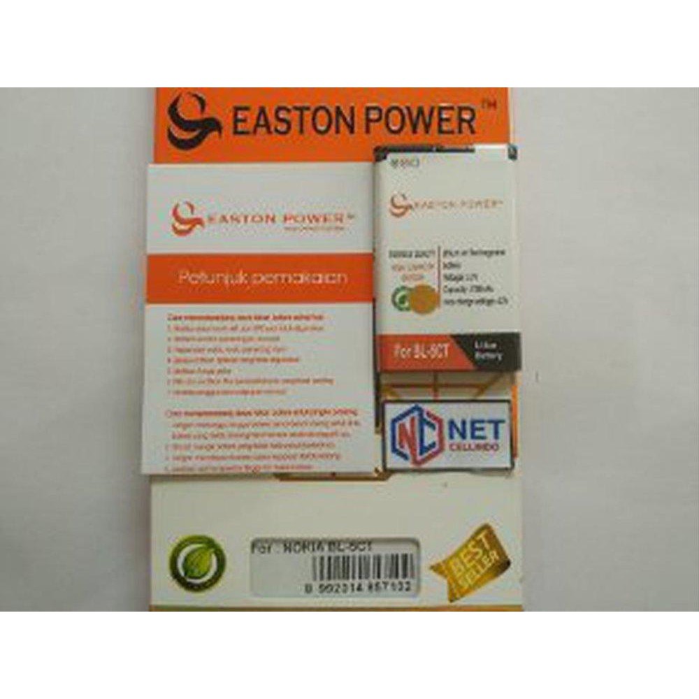 BATERAI   BATTERY   BATRE NOKIA BL 5CT   BL5CT EASTON DOUBLE POWER