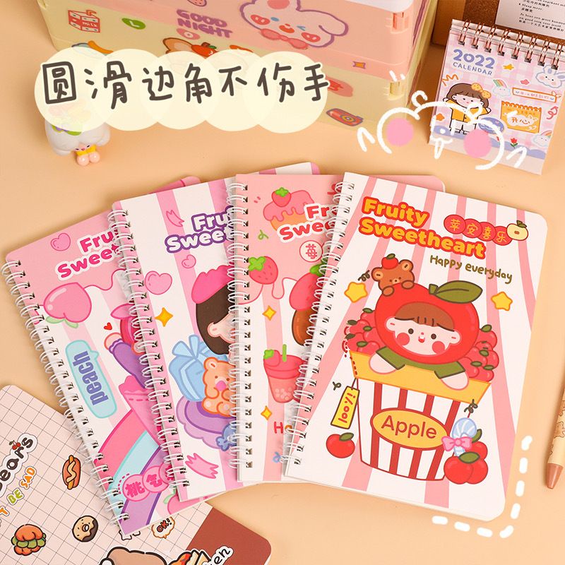 PAOPAO Buku Notes Lucu Unik Ring Spiral A5 Premium Design Cute