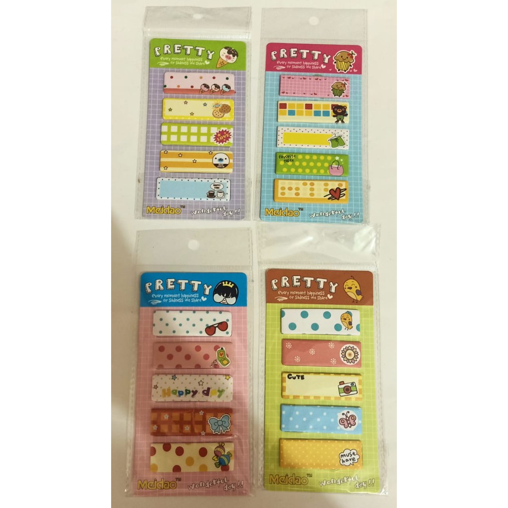 

Stick ON FANCY / Sticky Note ANEKA MOTIF PEMBATAS rg31