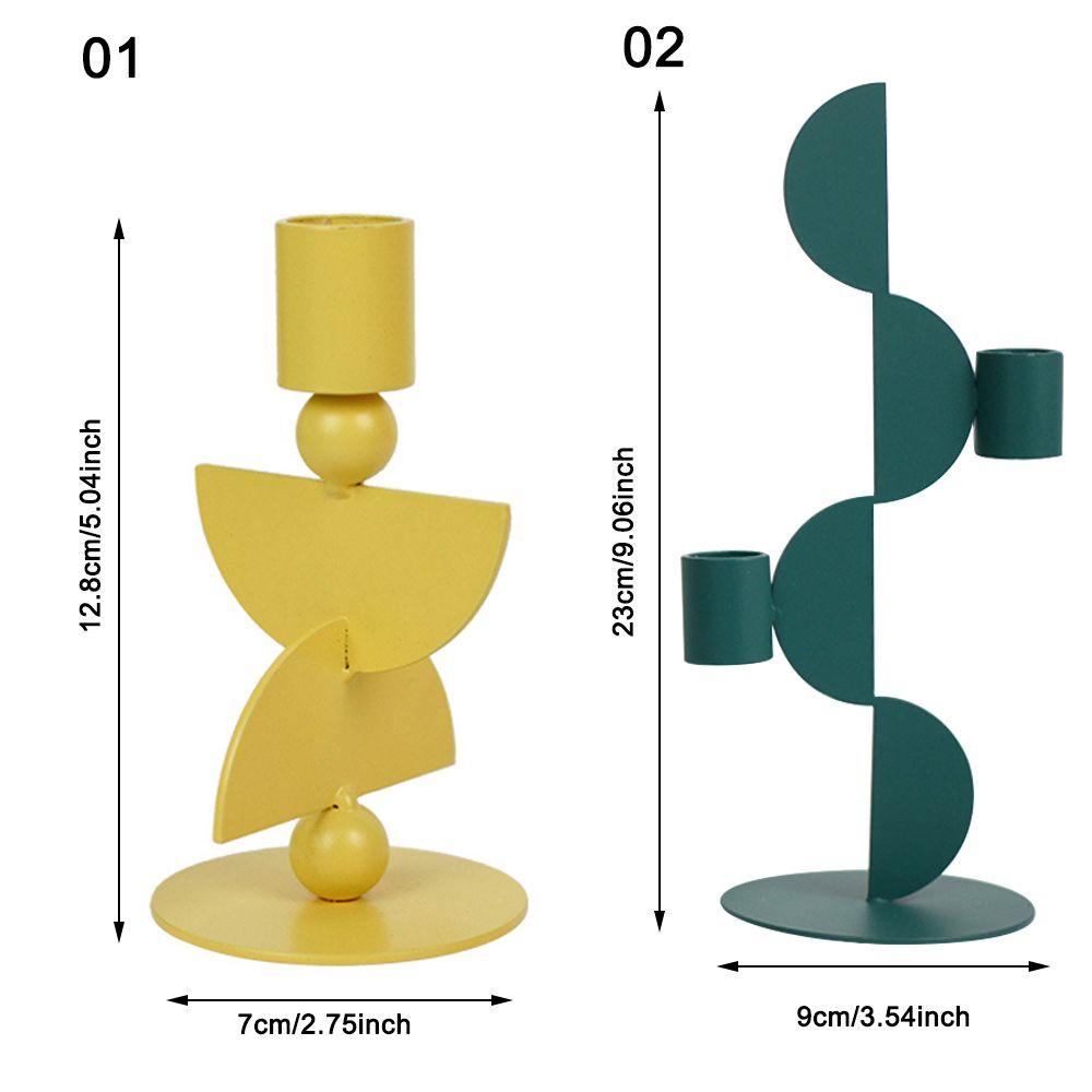 Populer Tempat Lilin Hadiah Festival Dekorasi Rumah Perlengkapan Pesta Kerajinan Pilar Candelabra Candlestick