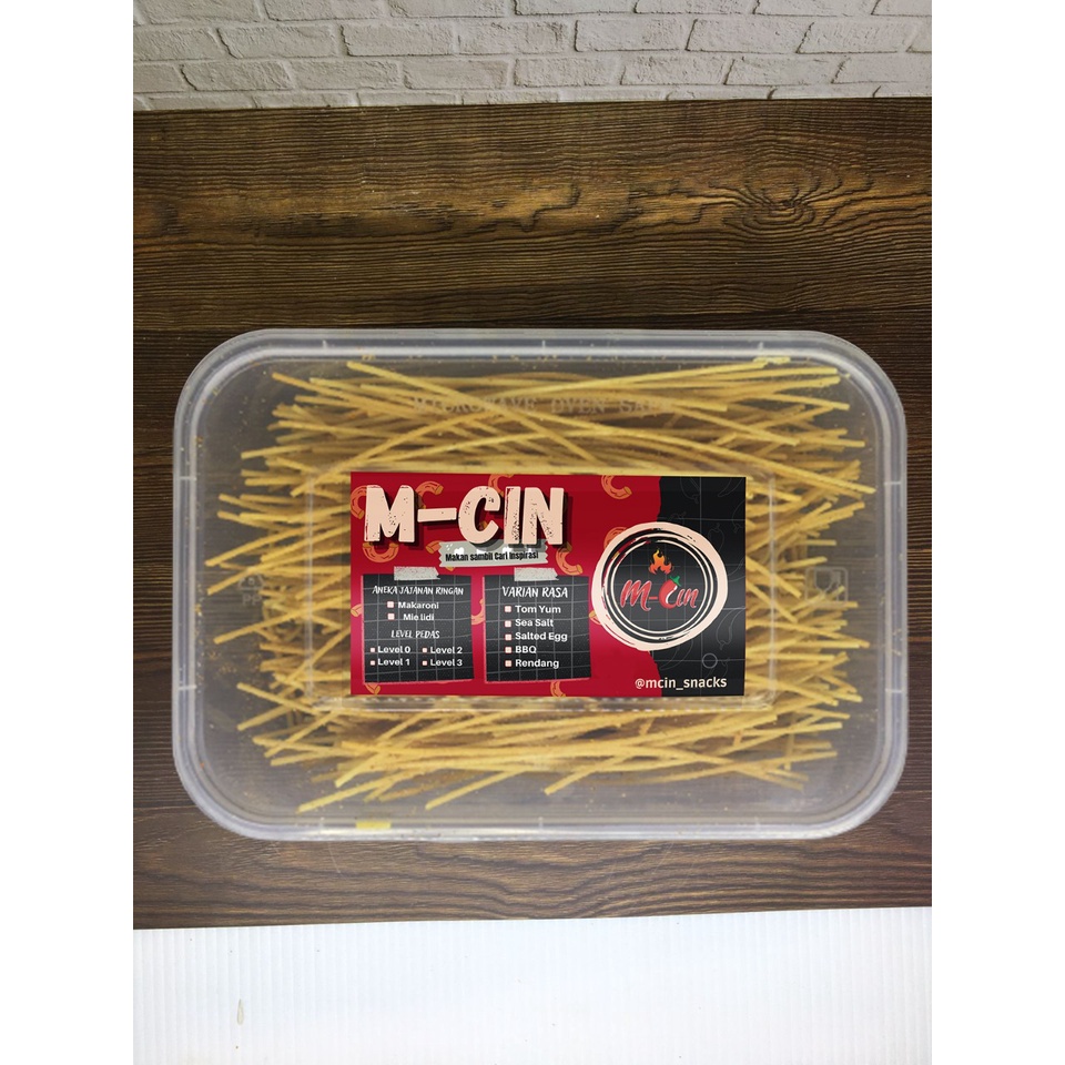 

[M-CIN SNACKS] MIE LIDI FREE GIFT