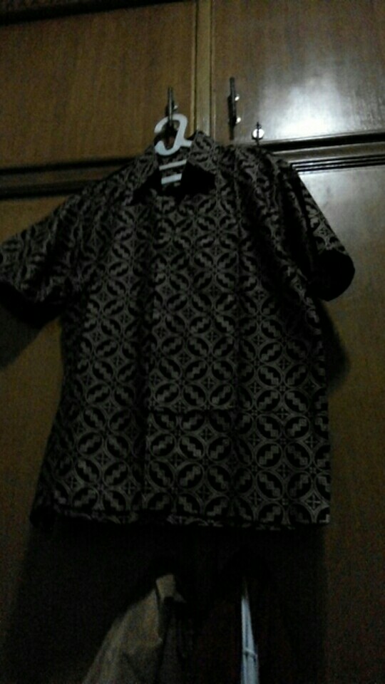 Bswart Batik Hrb026 Kenongo Hem Pendek Padi Pekalongan M L Xl 