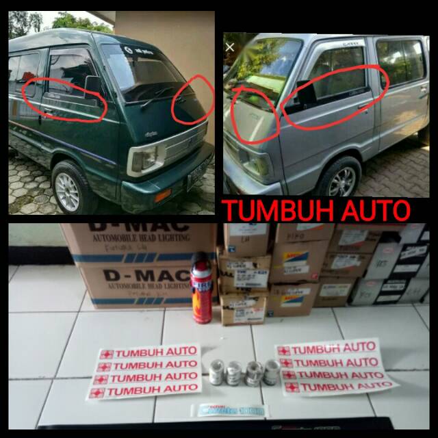 Sticker Stiker Striping Dop Tulisan CARRY Caretta 1000 1.0 Extra Super Amigo Adiputro Karoseri PV