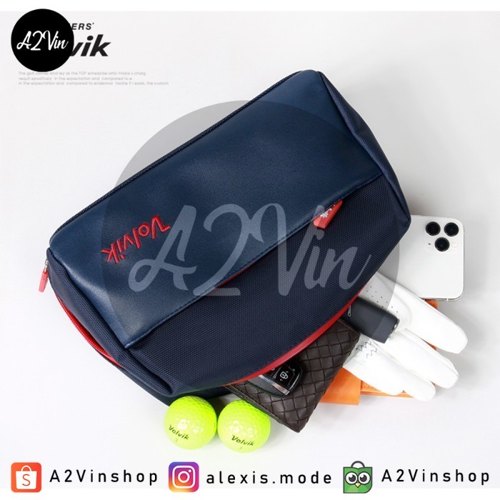 Tas Tangan Golf Volvik Premium Sport Golf Pouch
