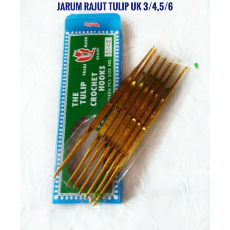 Hakpen merk Tulip gold