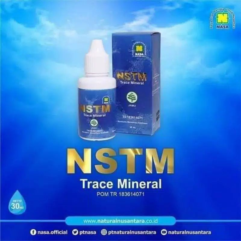 NSTM Natural trace Mineral NASA 100% ORI
