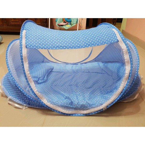 kelambu tidur bayi ( kelambu lipat bayi, kelambu tidur lipat ) Stok Terbatas