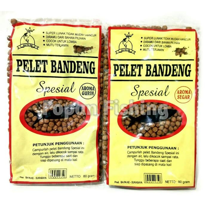 Umpan Pancing Pelet Bandeng Butiran Bapake