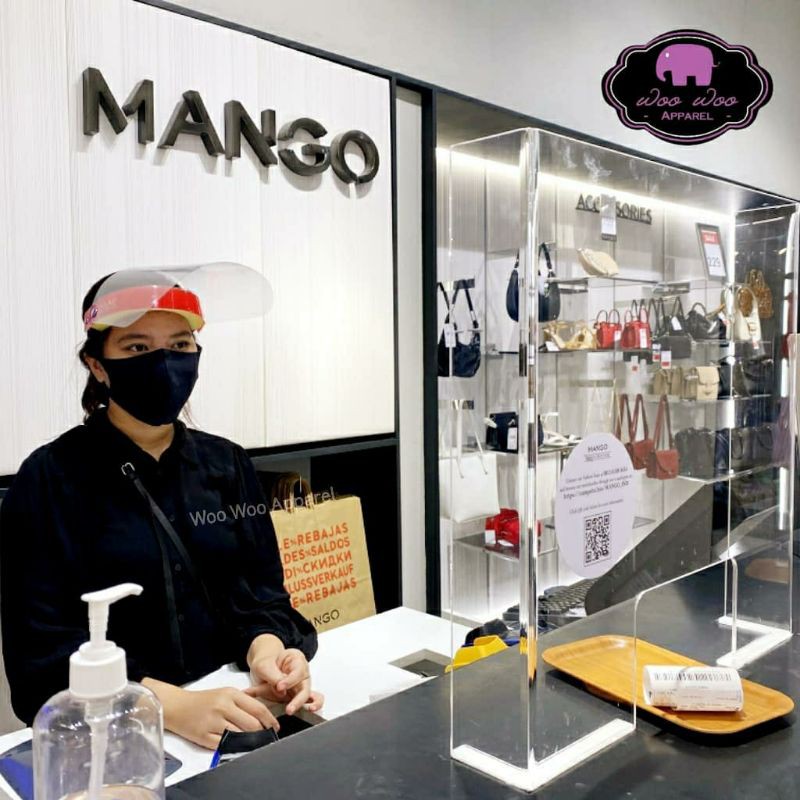 Face Shield tebal anti FOG Pelindung Wajah