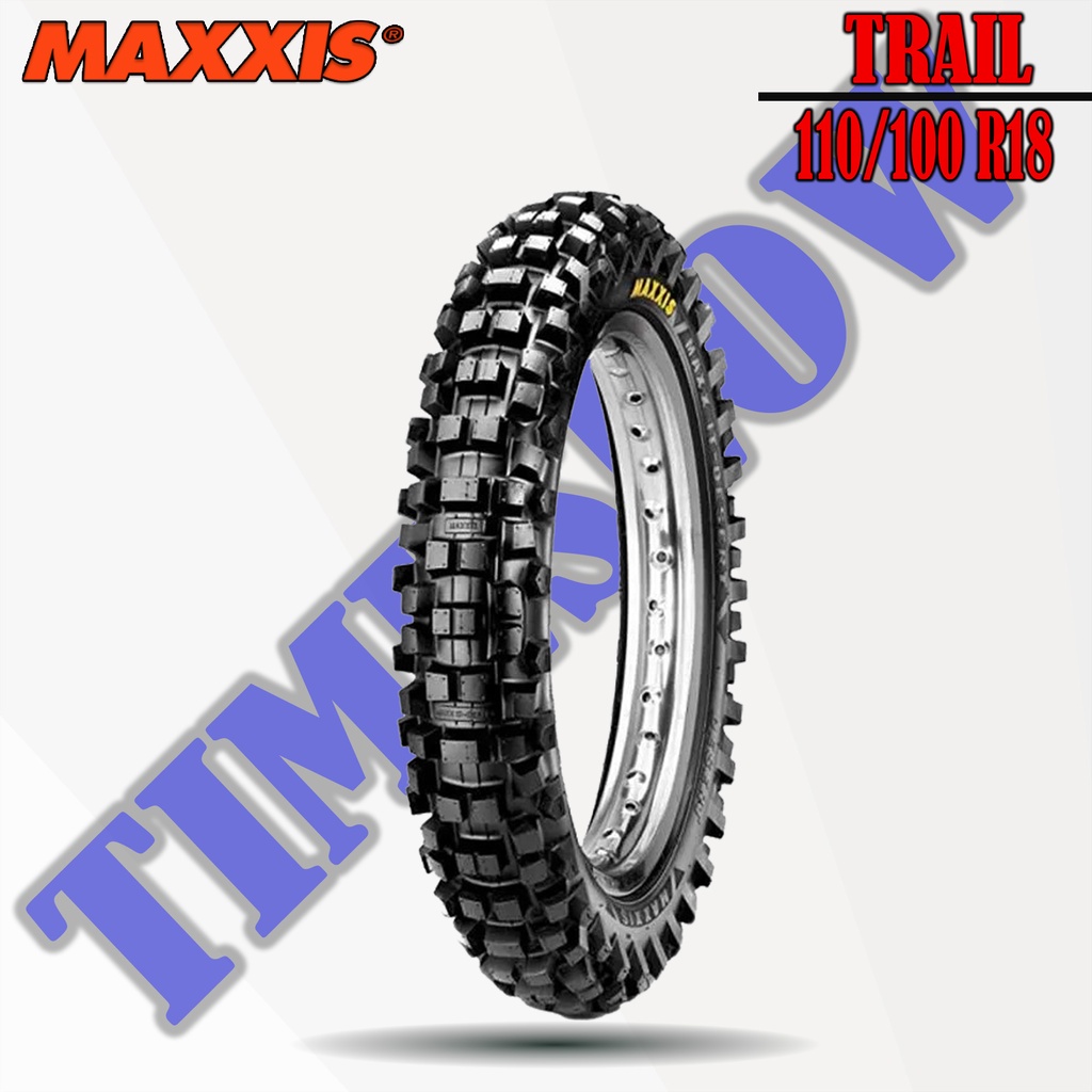 Ban Motor TRAIL IMPOR // MAXXIS M7305 110/100 Ring 18 NON TUBELESS