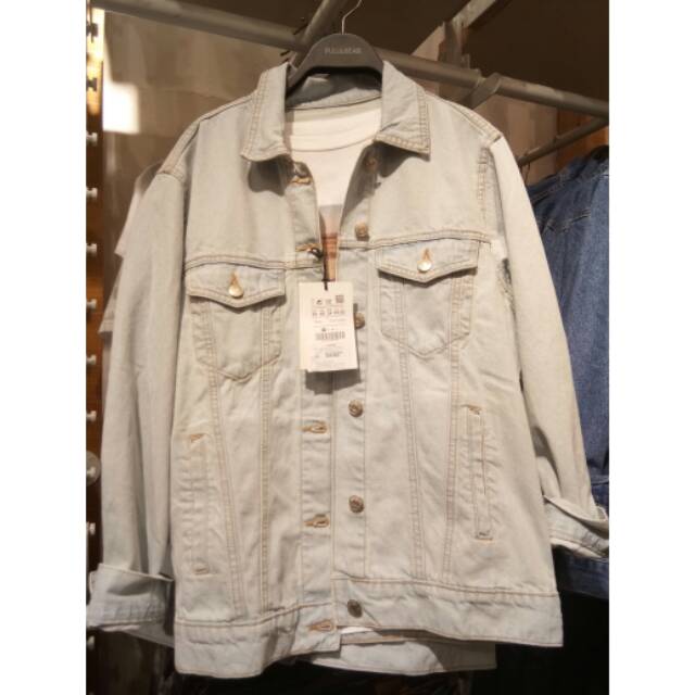 DENIM JAKET PULL AND BEAR